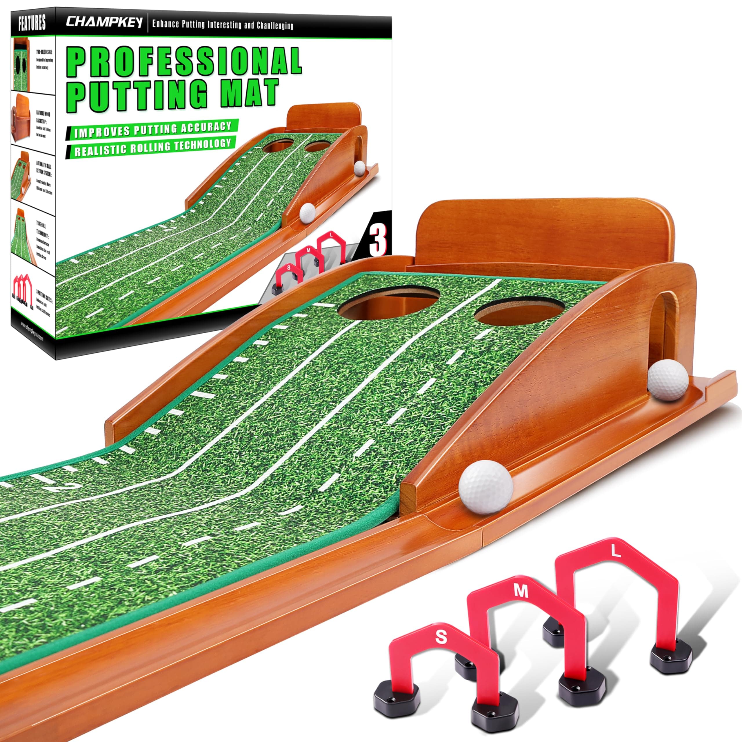 CHAMPKEY — Golf Putting Mat